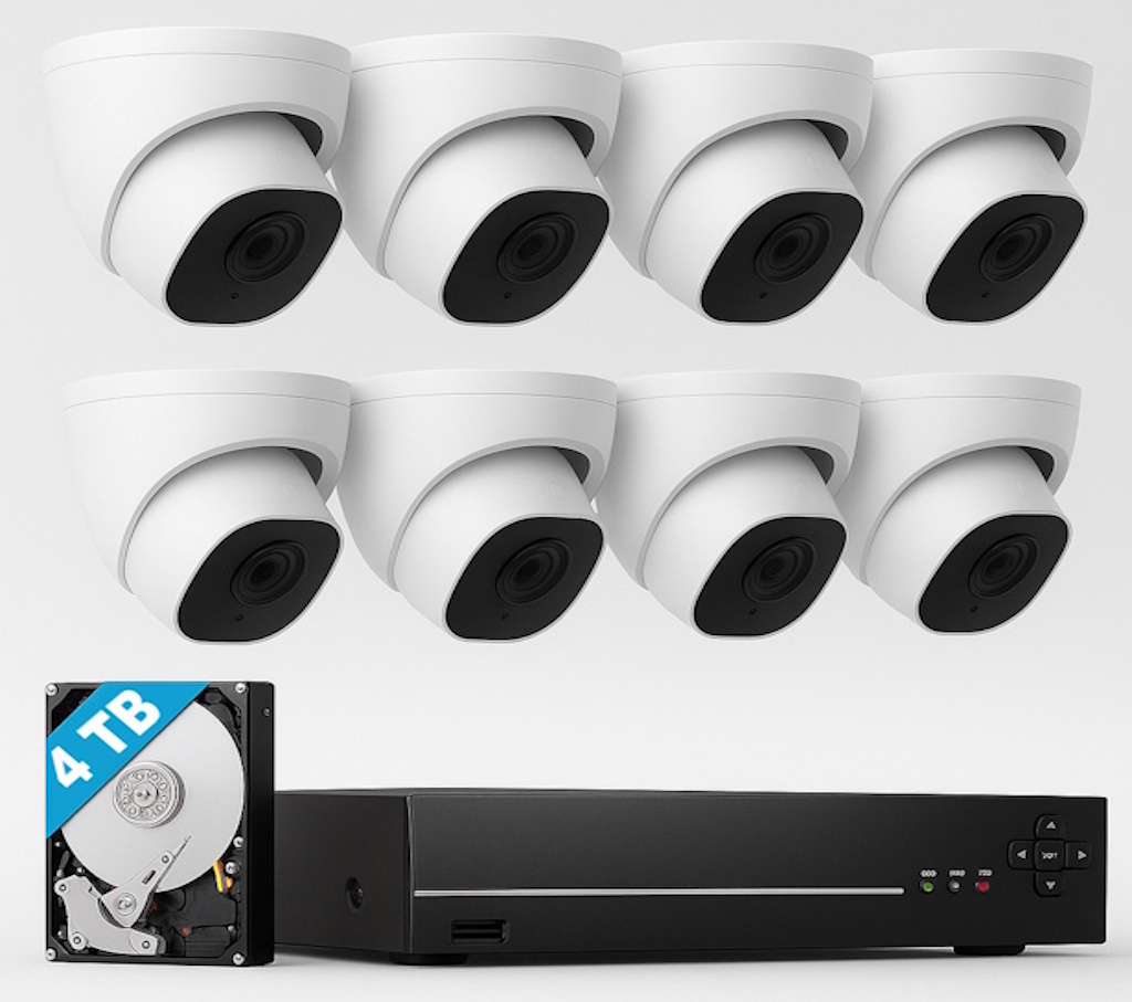 8 Camera Security System